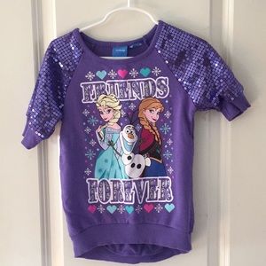 Frozen girls 4T top